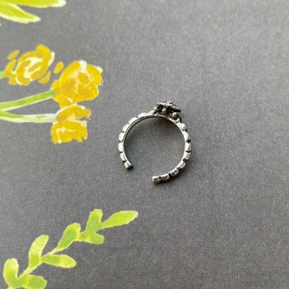 Turtle Sterling Silver Toe Ring - Picture 4 of 4